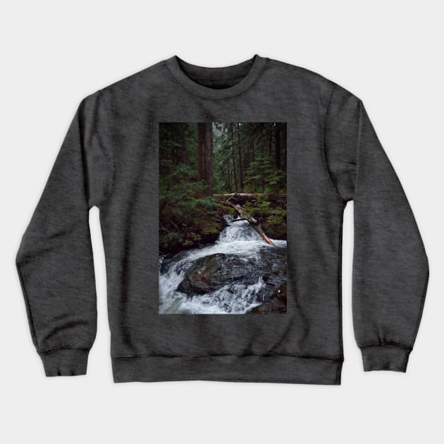 Lake 22 Trail Crewneck Sweatshirt by KirtTisdale